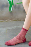 SOLID COLOR MID TUBE TIDE SOCKS