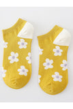 FLOWER PATTERN CASUAL ANKLE SOCKS