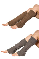 TWISTED KNIT DANDY LEG WARMER