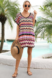 MULTI PATTERNED BEACH SWIMWEAR COVER UP - Doublju