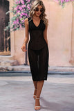 COLLARED DRESS STYLE KNIT COVER UP - Doublju