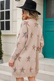 WOMENS OPEN FRONT KNITTED CARDIGAN - Doublju