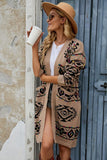WOMENS OPEN FRONT KNITTED CARDIGAN - Doublju
