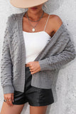 WOMEN OPEN FRONT SHORT CARDIGAN - Doublju