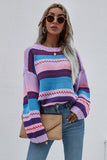 ROUND NECK KNIT - Doublju