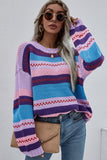 ROUND NECK KNIT - Doublju