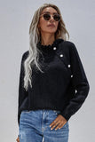 CASUAL KNIT SWEATER - Doublju