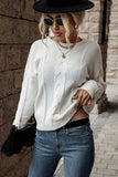 CABLE KNIT DAILY COZY SWEATER - Doublju