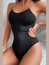 WOMEN SEXY STRAP RULL UP WAIST BODYSUIT - Doublju