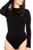 WOMEN CREW NECK LONG SLEEVE BODYSUIT