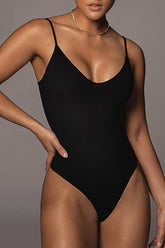 WOMEN SPAGHETTI STRAP CAMI BODYSUIT