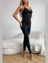 SUSPENDER JUMPSUIT - Doublju