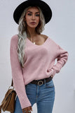 DEEP V NECK TOPS - Doublju