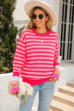 WOMENS STRIPE CASUAL TOP - Doublju