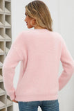WOMENS ROUND NECK LONGSLEEVE TOP - Doublju