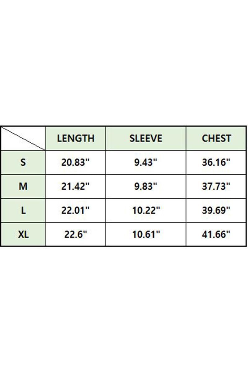 PATTERNED KNIT SHORT SLEEVE CASUAL TOP - Doublju