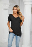 SUMMER PLEATED NEW CASUAL TOP - Doublju