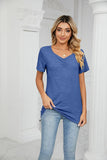 SUMMER PLEATED NEW CASUAL TOP - Doublju
