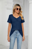SUMMER PLEATED NEW CASUAL TOP - Doublju
