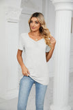 SUMMER PLEATED NEW CASUAL TOP - Doublju