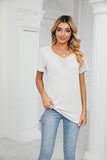 SUMMER PLEATED NEW CASUAL TOP - Doublju
