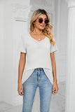 SUMMER PLEATED NEW CASUAL TOP - Doublju