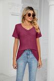SUMMER PLEATED NEW CASUAL TOP - Doublju