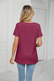 SUMMER PLEATED NEW CASUAL TOP - Doublju