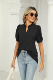 SUMMER SHORT SLEEVE CASUAL TOP - Doublju
