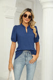 SUMMER SHORT SLEEVE CASUAL TOP - Doublju