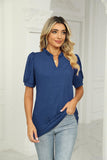 SUMMER SHORT SLEEVE CASUAL TOP - Doublju