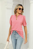 SUMMER SHORT SLEEVE CASUAL TOP - Doublju