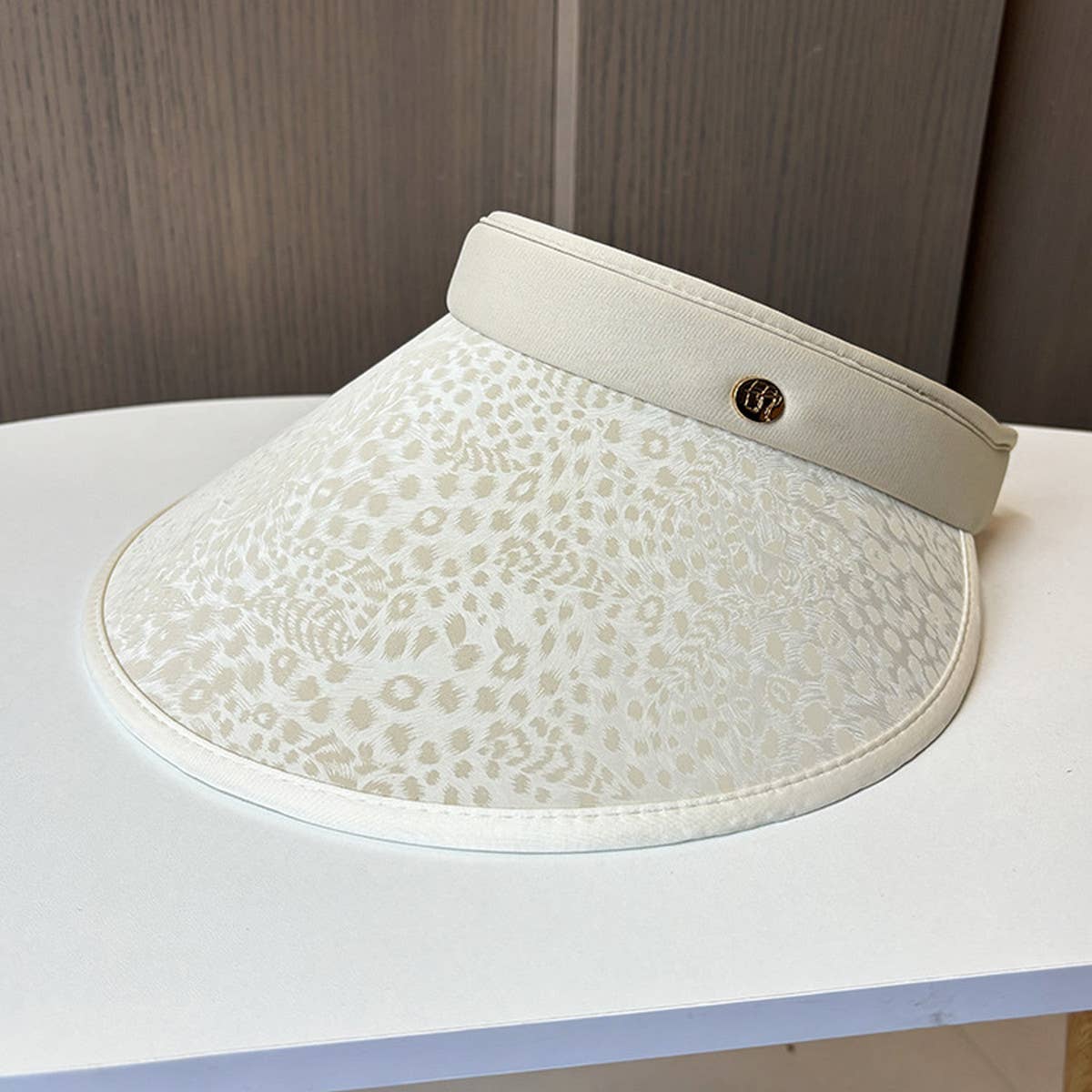 Women Visor Foldable Hollow Hat_Cwah1214