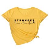 BASIC V NECK TEE FOR WOMEN SOFT AND STYLISH_CWTTS1470