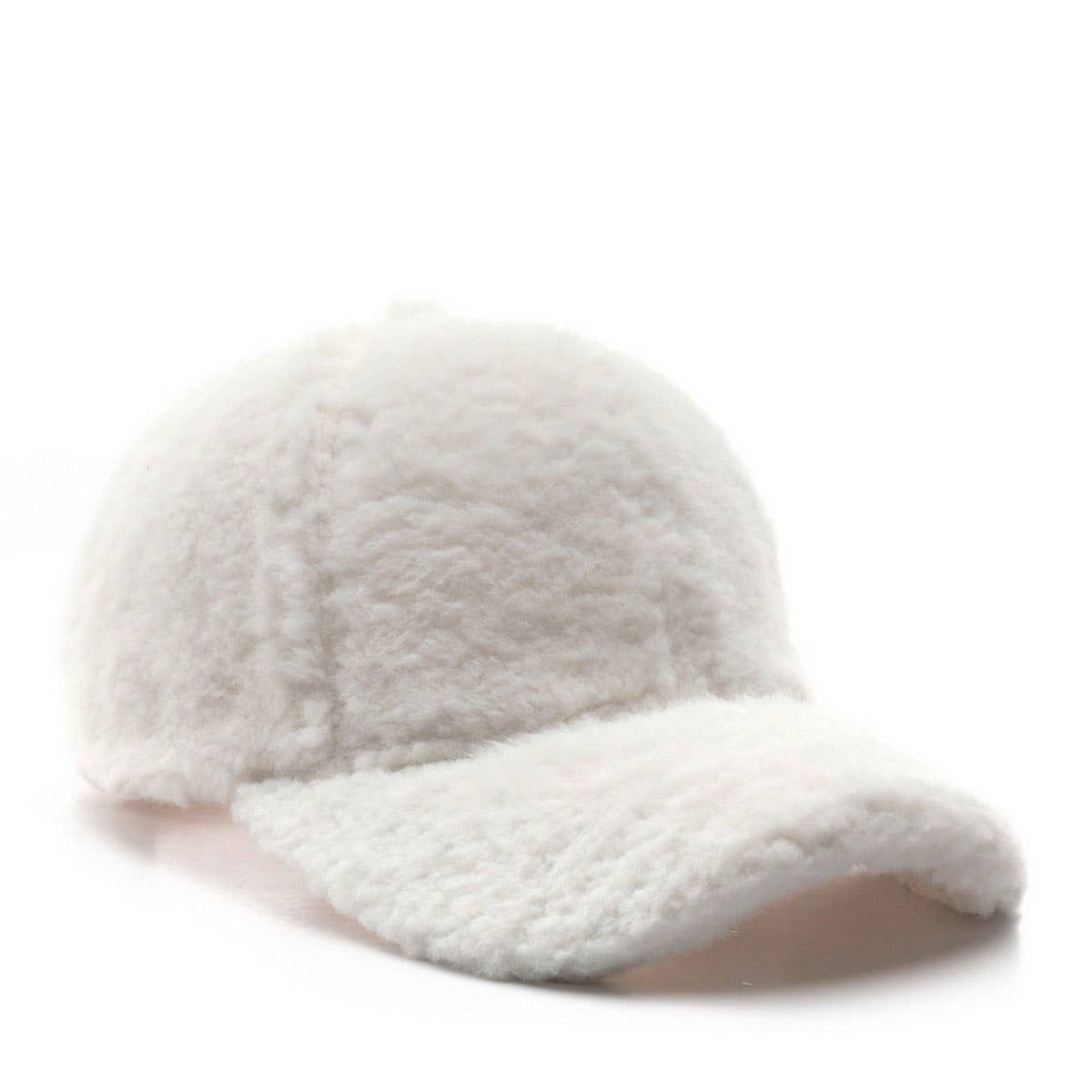 Winter Plush Baseball Hat, Unisex Outdoor Warm Cap_Cwah2169