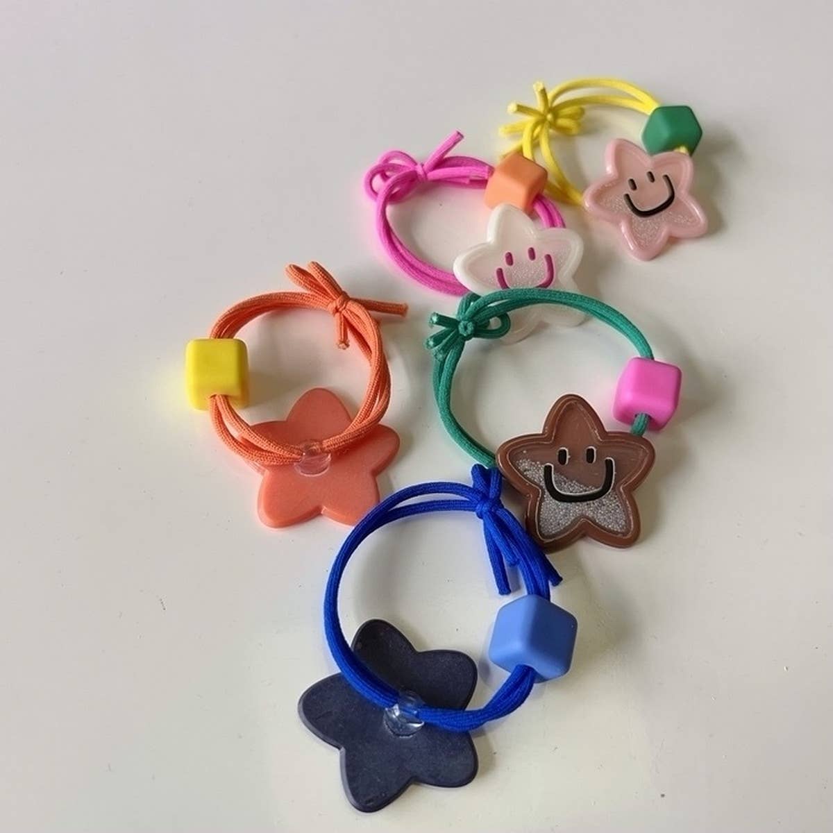 CHILDRENS CUTE STAR BOW HAIR TIE_CWAHA1831