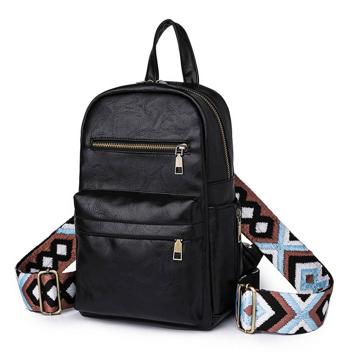 LEISURE TRAVEL DUAL PURPOSE CHEST BAG BACKPACK_CWAB2881