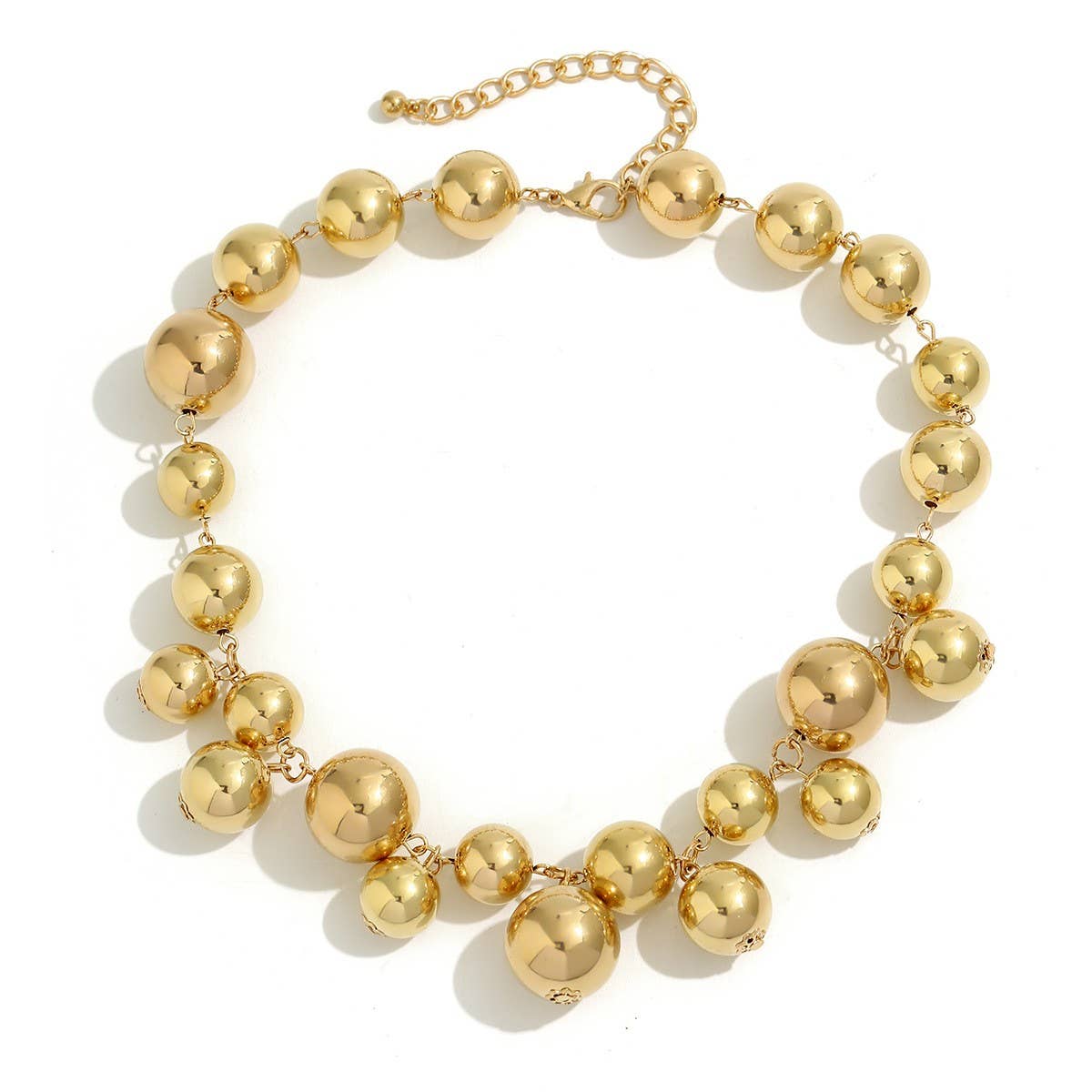 PUNK STYLE IMITATION PEARL NECKLACE_CWAJE1125