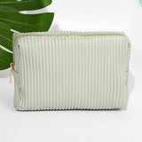 PORTABLE PLEATED WATERPROOF ZIPPER MAKEUP BAG_CWAB1444