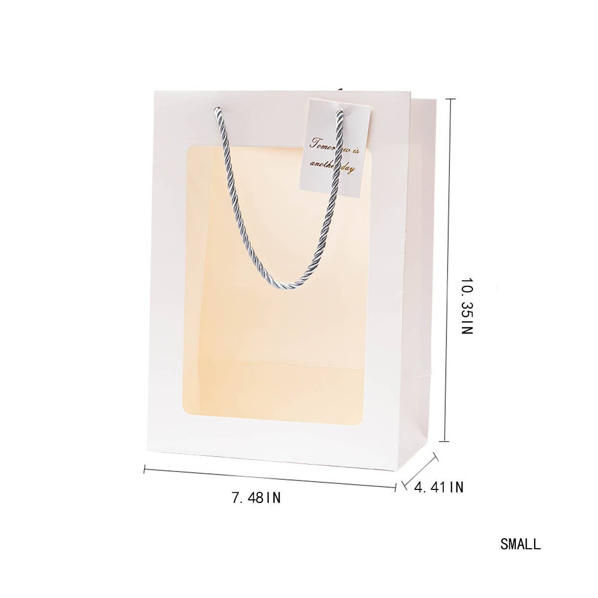 BOUQUET FLOWERS TOTE BAG SOUVENIR BAG GIFT BAG_CWMM1030