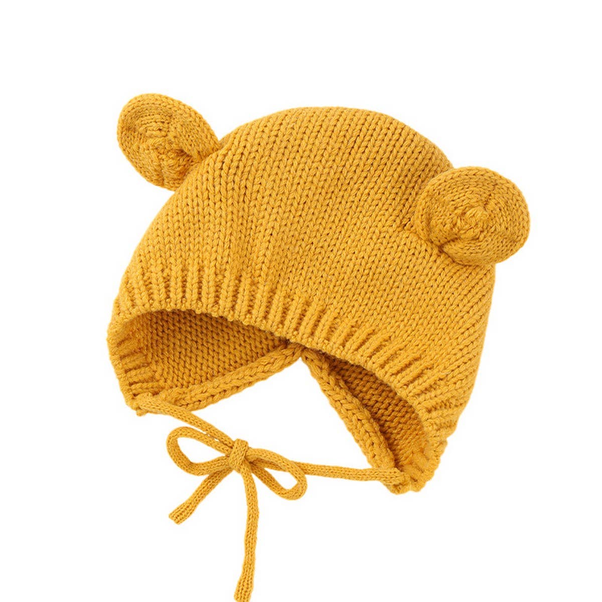 SOLID COLOR KNITTED CHILDRENS WARM WOOLEN HAT_CWAH1746