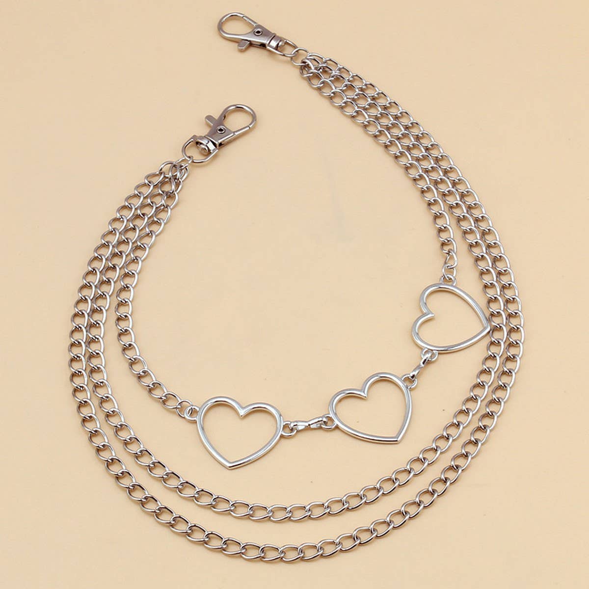 FASHIONABLE METAL HOLLOW HEART PANTS CHAIN_CWMM0673