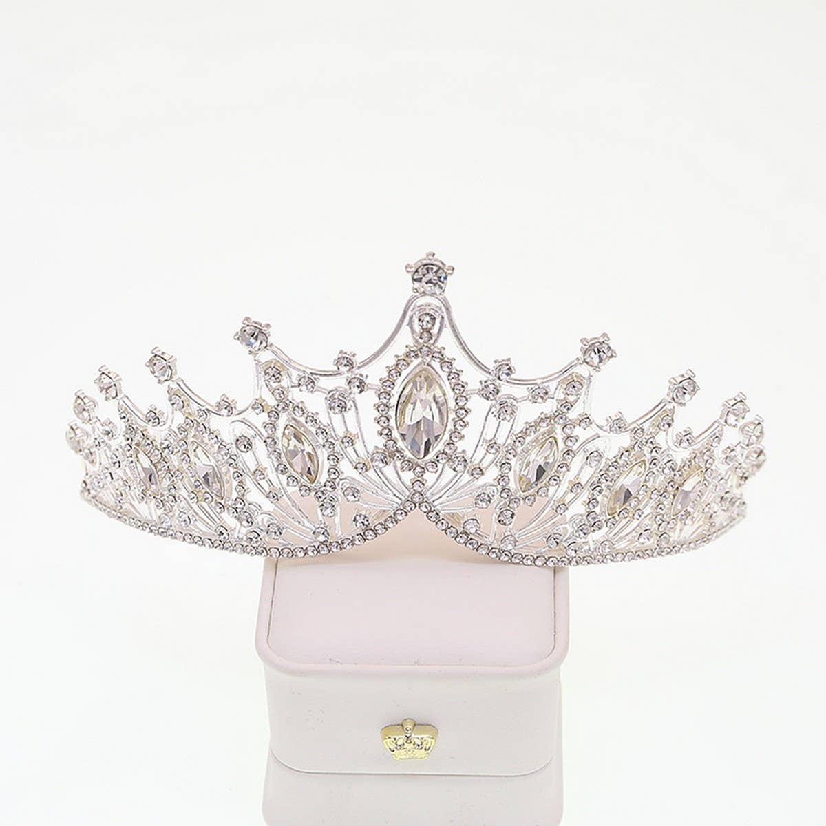 Wedding Crystal Hair Accessory Bridal Crown_Cwmm2011