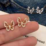 FASHIONABLE AND SWEET HOLLOW BUTTERFLY EARRINGS_CWAJE3110