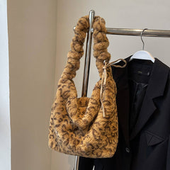 FLUFFY LEOPARD SHOULDER BAG WOMEN CROSSBODY_CUAB00586
