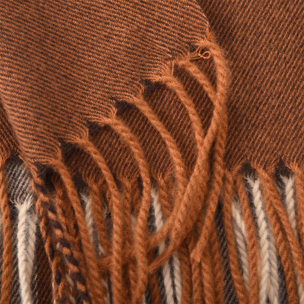 DOPAMINE COLOR MATCHING CASHMERE SCARF WARM_CWASC0220