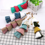 MIXED COLOR TASSEL PENDANT KEYCHAIN_CWMM1565