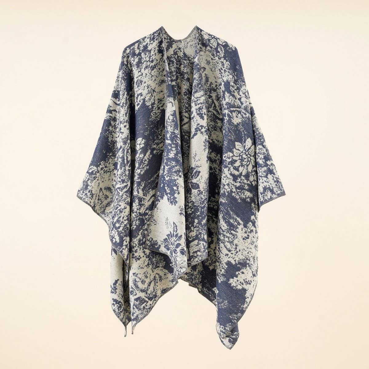 NEW FASHION RETRO FLORAL SLIT SHAWL FOR WOMEN_CWMM2104