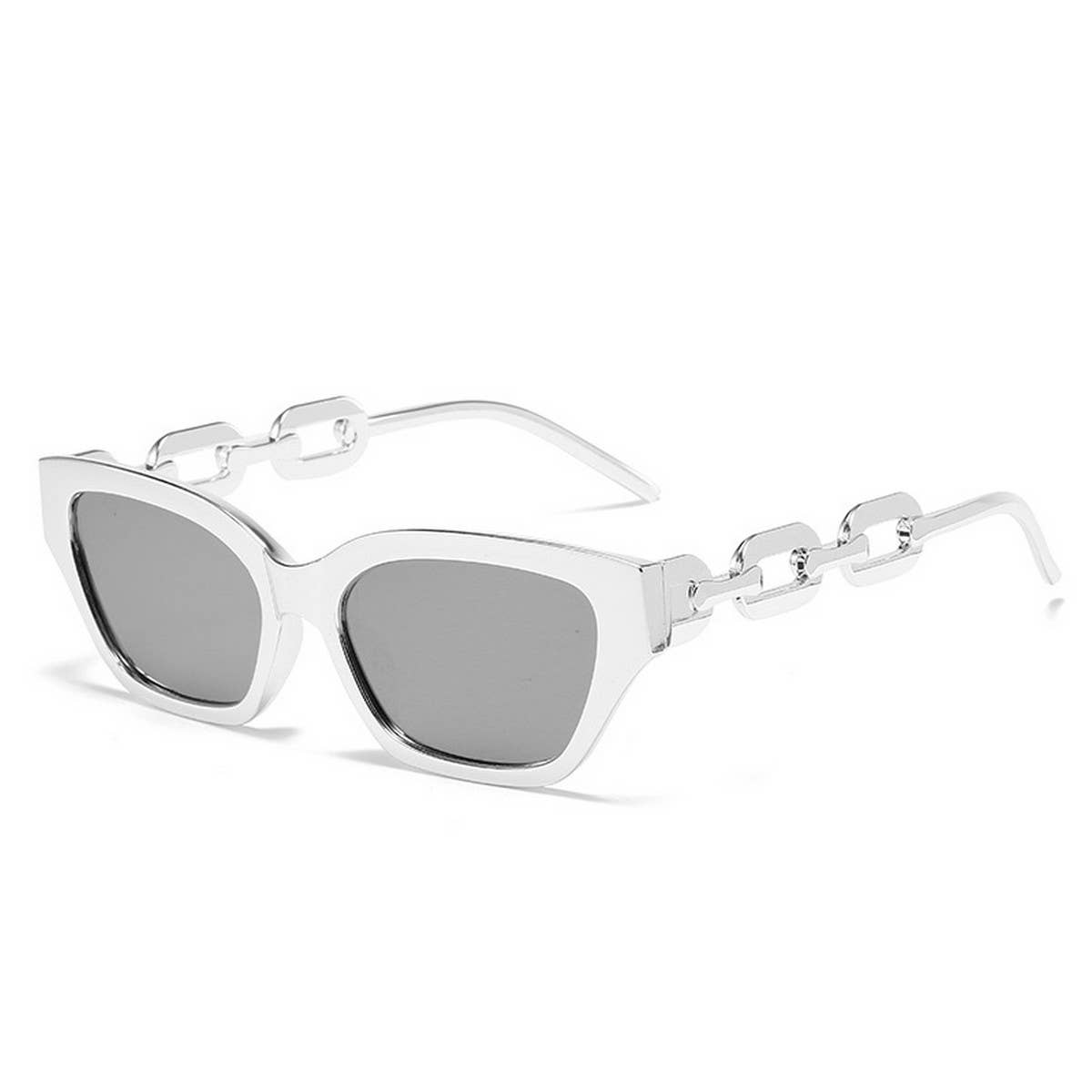 CAT EYE CHAIN FASHION METAL SUNGLASSES WOMEN_CWASG0279