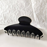 Elegant Acetate Hair Claw ? Pure Color_Cwaha07172
